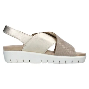 Sandali scarpe aperte ENVALSoft donna con Zeppa 7790511 platino - Imagen 1 de 3