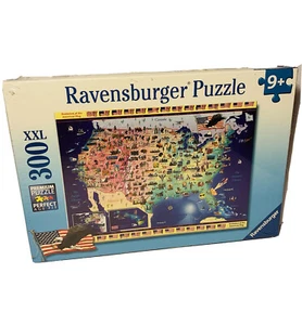 New Ravensburger Evolution Of The American Flag 300 Piece Puzzle - XXL Pieces - Picture 1 of 12