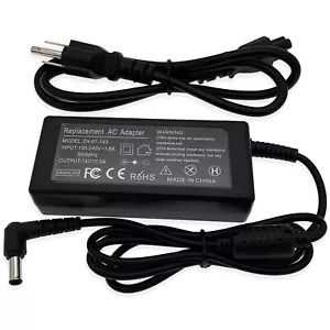 AC Adapter For Samsung LF24T350FHNXZA F24T350FHN LED Monitor Power Supply Cord - Picture 1 of 4