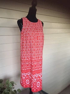 Vince Camuto Diamond Lantern Fiery Red Duster Size XS MSRP 99.00 - Picture 1 of 3