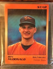 1990 Star Company BEN McDONALD Orioles Sealed Limited Edition 4022428