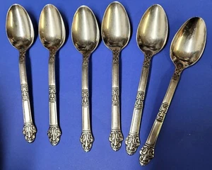 Roger's Company Stainless Spoons Vintage KOREA Set Of Six - Picture 1 of 5