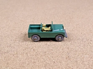 OLD VINTAGE LESNEY MATCHBOX # 12A LAND ROVER VGC - Picture 1 of 10