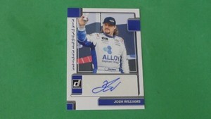 Josh Williams 2023 Donruss Racing Authentic Autograph #SS-JW