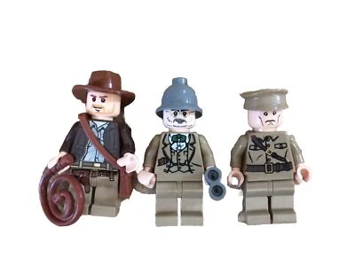 Lego Indiana Jones Coronel Dovchenko Henry Minifigura Lote 8 7626 7628 7623 20004 Foto 1 de 4