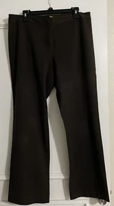 Women’s Ellen Tracy Brown Pants Size 10 - Picture 1 of 5