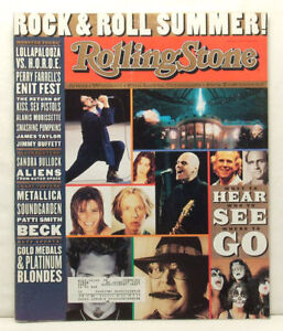 Rock And Roll Summer ROLLING STONE #736 Soundgarden Metallica Beck June 13 1996!