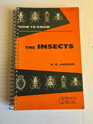 How to Know the Insects H E Jaques Good Unread 1940 Pictured Key Nature Series - Image 1 of 4