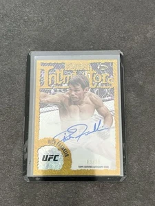 2024 Topps Finest UFC Rich Franklin /39 Intimidators Gold Shimmer Auto #IA-RFN - Bild 1 von 2