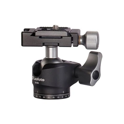 - LH-25 Tripod Head with PU-25 Quick Release Plate - Ultra Light and Small - ... - Image 1 of 4