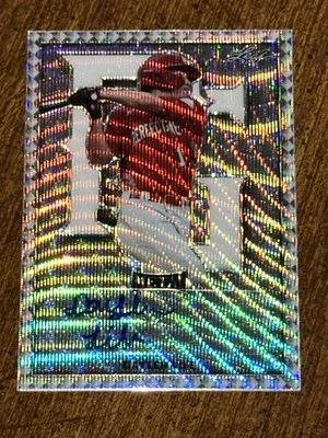 DAYLEN LILE 2020 LEAF PERFECT GAME SILVER WAVE AUTOGRAPH #4/12 NATIONALS - Image 1 of 3