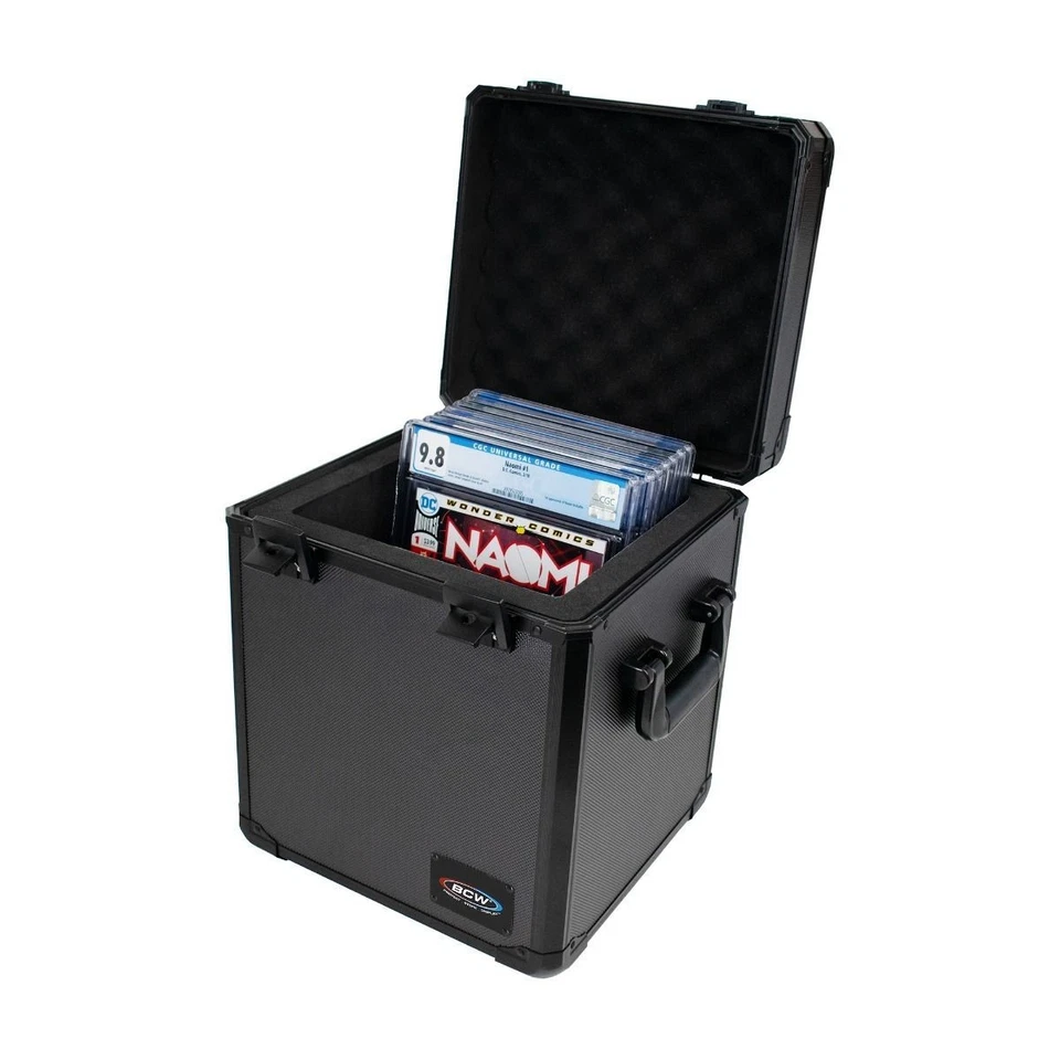 BCW级漫画书盒安全锁存储适用于CGC CBCS PGX漫画15 CT — 第 1/4 张图片