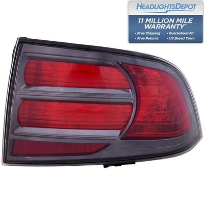 尾灯右乘客适合 2007 - 2008 年讴歌 TL S 型型号 — 第 1/4 张图片