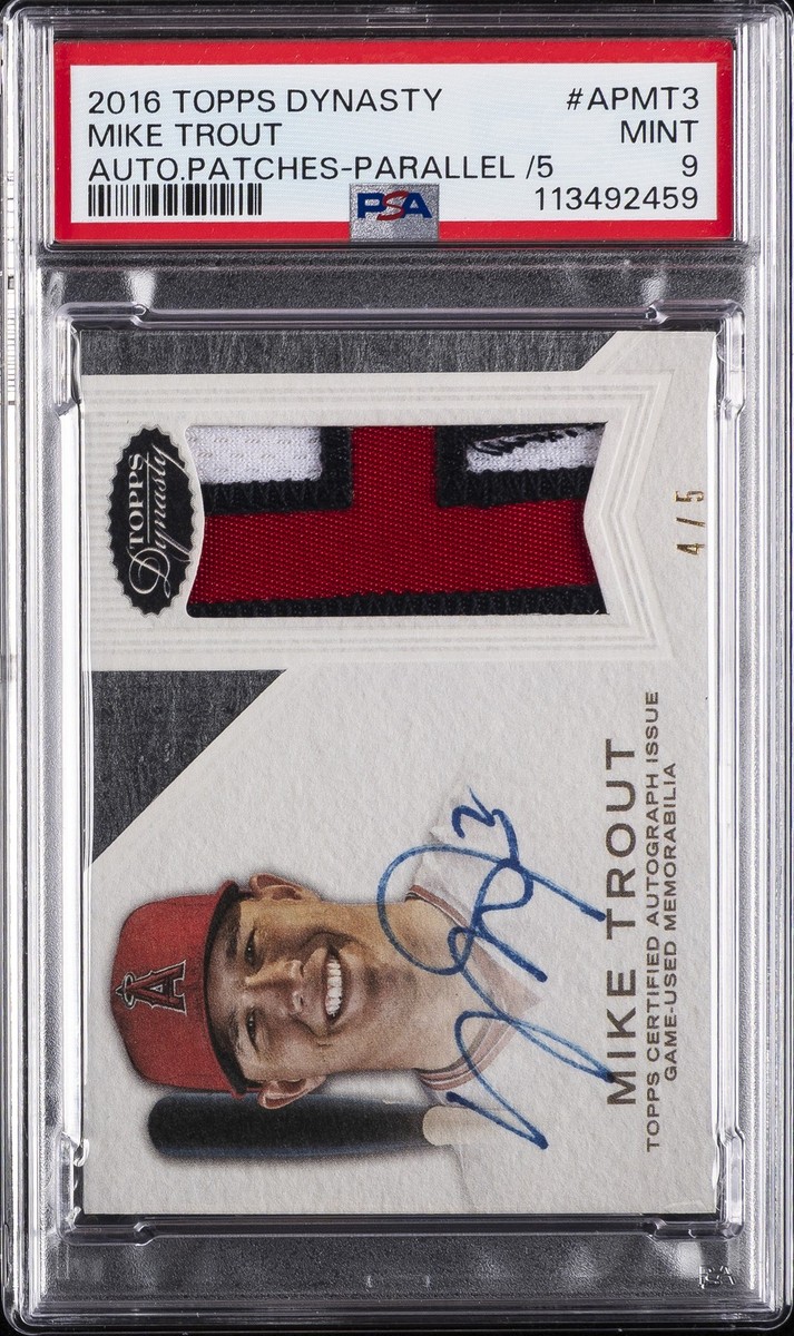 Topps Mike Trout 2016 Season Baseball Sports Trading Cards