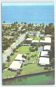 Postkarte Northways Marine Villas Hotel Pompano Beach Florida verschickt 1967 - Bild 1 von 3