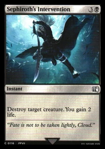 Sephiroth's Intervention Final Fantasy Magic The Gathering - Casi nuevo - Imagen 1 de 1