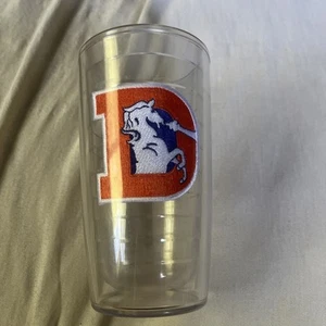 Denver Broncos 16 Unzen DOPPELWANDIGER KUNSTSTOFFBECHER VON TERVIS altes Logo - Bild 1 von 8