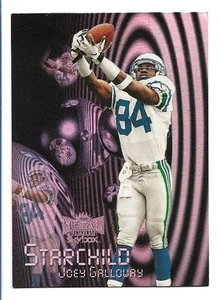 Joey Galloway 1999 Metal Universe Starchild #3 - Seattle Seahawks - Picture 1 of 2