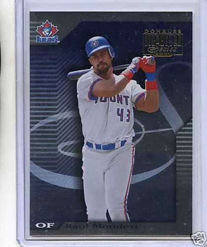 2001 DONRUSS SIGNATURE RAUL MONDESI - Image 1 of 1