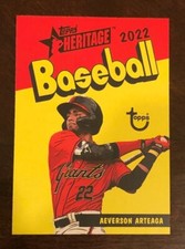 2022 Topps Heritage Minors 1973 Pack Cover Insert - Pick From List