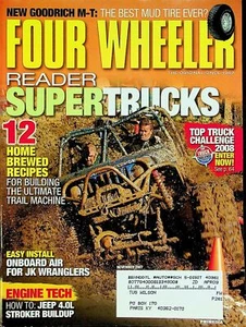 Four Wheeler Magazine November 2007 Building The Ultimate Trail Machine - Foto 1 di 3