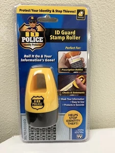 AS-SEEN-ON-TV Identity Theft Protection Stamp Roller, Fast, Easy, Mess-Free - Picture 1 of 6