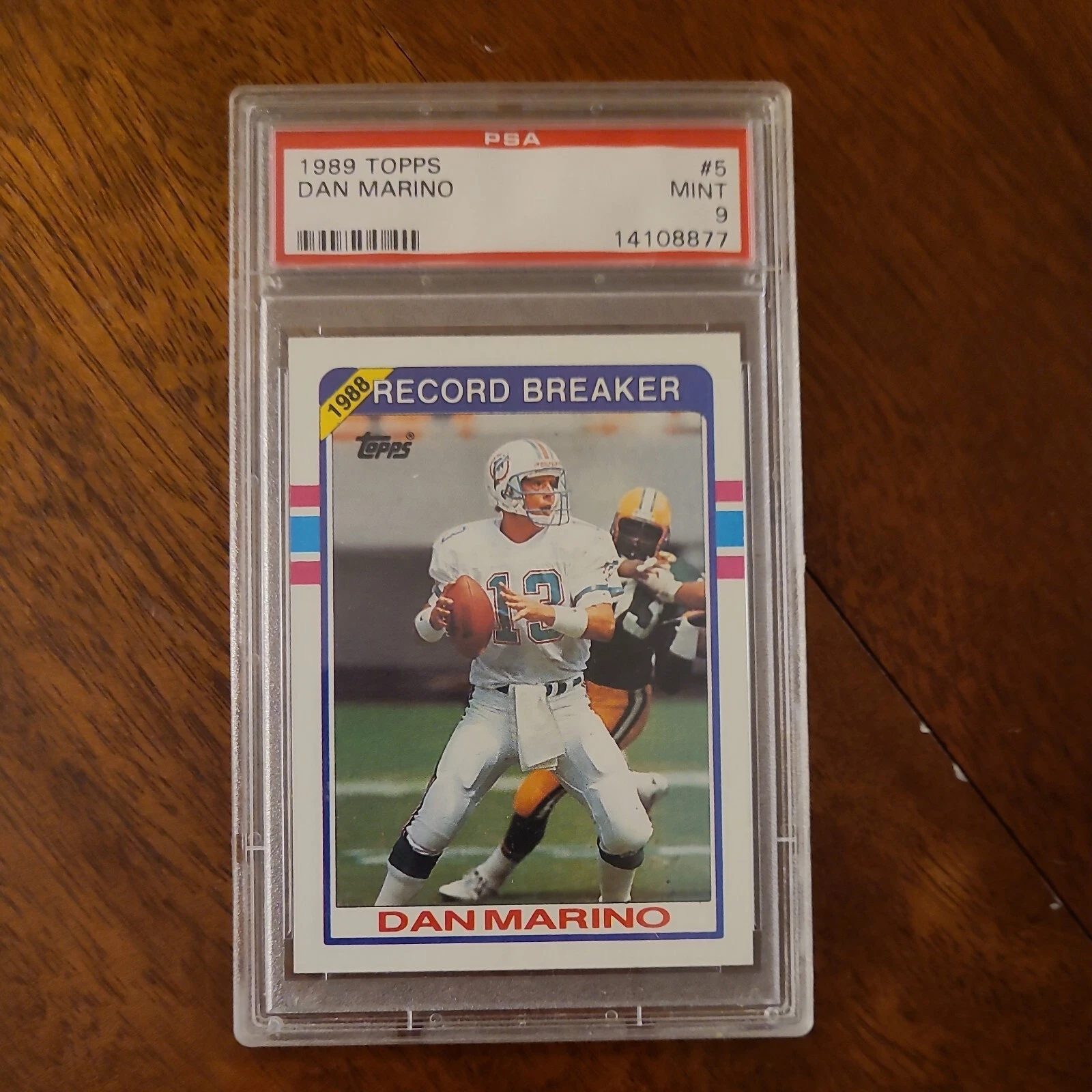 1989 Topps Dan Marino #5 PSA 9 MINT