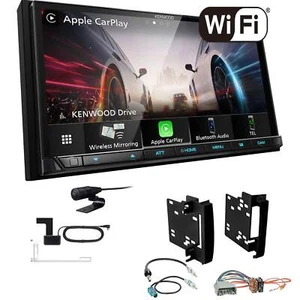 Kenwood Autoradio WiFi CarPlay Android für Jeep Wrangler III ab 2007 schwarz - Bild 1 von 6