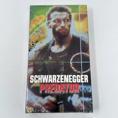 Predator (VHS, 1997) Arnold Swarzenegger Carl Weathers Sealed - Image 1 of 4