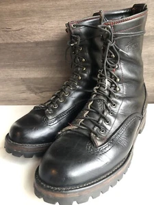 Custom Wesco Lace to Toe Jobmaster Size 12 D Full Leather Lined - Picture 1 of 12