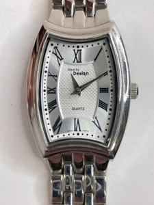 Steel by Design Schweizer Quarzuhr Damen 25mm silberfarbenes Zifferblatt neue Batterie👀 - Bild 1 von 6