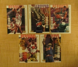 1994-95 Fleer Ultra Basketball Rebound Kings Starter Set 5/10 - Picture 1 of 2