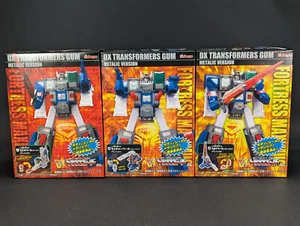Transformers Kabaya Gum Fortress Maximus DX JUEGO COMPLETO SELLADO METÁLICO Takara - Imagen 1 de 4