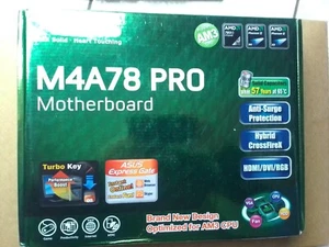 ASUS  M4A78 PRO - SKT AM2 -  TEST. FUNZIONANTE 100% OK!! - Foto 1 di 7