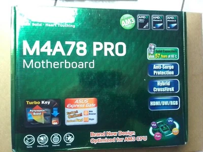 ASUS  M4A78 PRO - SKT AM2 -  TEST. FUNZIONANTE 100% OK!! - Immagine 1 di 4