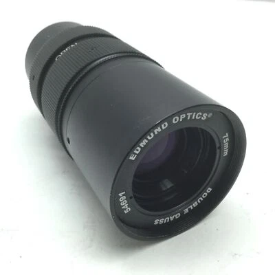 Edmund Optics 54691 Double Gauss Imaging Lens F/4-F/30 C-Mount Focal Length 75mm - Image 1 of 4