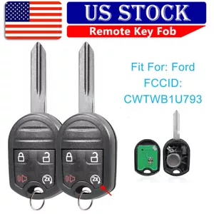 2 For Ford 2011 2012 2013 2014 2015 2016 F150 F350 Remote Car Key Fob 164-R8056 - Picture 1 of 7