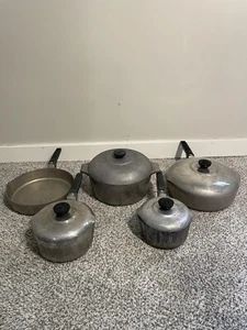 Lot of Magnalite Professional GHC Cookware 9 pcs - Saucepan, Pot, Skillet - Picture 1 of 24