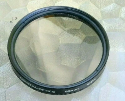Crystal Optics C-PL Circular polarizing 62mm filter Lens  - Image 1 of 4