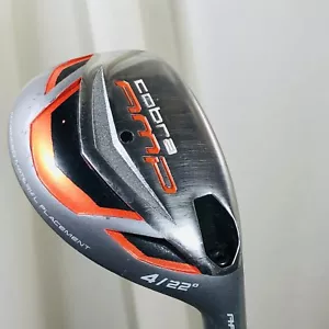 Cobra AMP Adjustable Loft 4 Hybrid 22* RIP Graphite 70g Reg Flex 40.5" FREE SHIP - Picture 1 of 11
