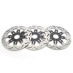 Floating 11.5" Front Rear Brake Rotors for Harley Touring FLTR Road Glide 00-07 - Picture 1 of 12