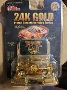 RACING CHAMPIONS 24K GOLD #94 BILL ELLIOTT 1:64 DIE CAST CAR NASCAR 1998 VINTAGE - Picture 1 of 2