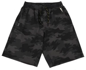 RHONE Mens Black Camo PURSUIT Unlined Lightweight 7" Shorts SMALL NWT - Picture 1 of 2