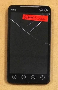 HTC Evo 4G / PC36100 - Black ( Sprint ) 4G Android Smartphone - Picture 1 of 2