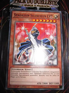 YU-GI-OH! COM SPADASSIN SILENCIEUX LV7 DPRP-FR018 EDITION 1 FRANCAIS MINT - Picture 1 of 1