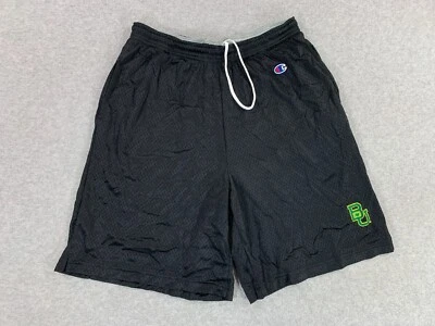 Pantalones cortos de práctica de fútbol americano Baylor Bears Champion vintage (grandes para hombre) negros Foto 1 de 4