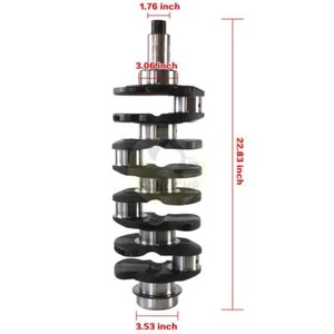Cigüeñal de motor 3044 3044C 3044CT S4S para minicargadora CAT 246B 252B 267B - Imagen 1 de 8
