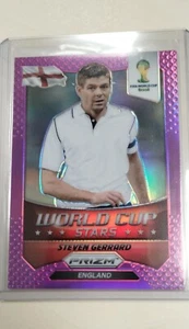 Steven Gerrard World Cup Stars 2014 World Cup Prizm Pink 69/99 England #12 - Picture 1 of 4