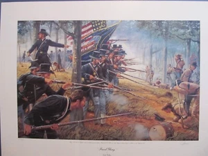 DALE GALLON FINAL GLORY LIMITED EDITION SIGNED, NUMBERED PRINT - Picture 1 of 11