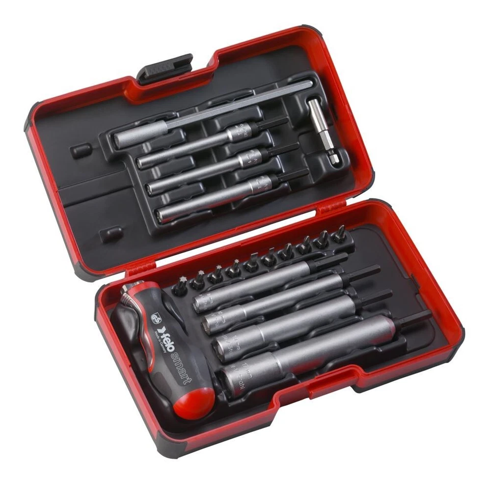 Felo XL-Strongbox Smart Evo M-Tec 20-pcs. SL/PH/PZ/TORX®/SW/BH / 6082006 - Image 1 of 1